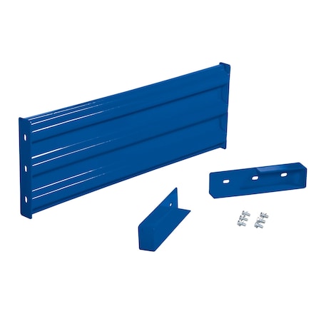 Vestil Drop-In Style Guard Rail 4 Ft Blue GR-F3R-DI-4-BU